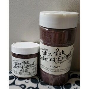 Suze Weinberg Ultra Thick Embossing Enamel Powder 2 Containers‎ Bronze